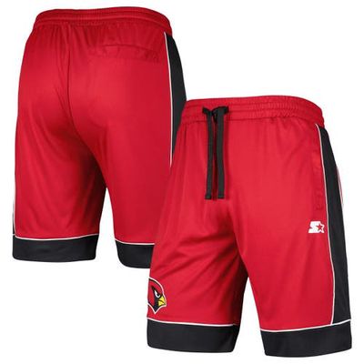 Men's Starter Cardinal Arizona Cardinals Fan Favorite Shorts