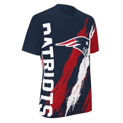 Men's Starter Navy New England Patriots Extreme Defender T-Shirt