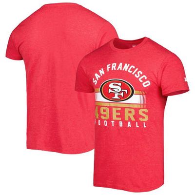 Men's Starter Scarlet San Francisco 49ers Prime Time T-Shirt