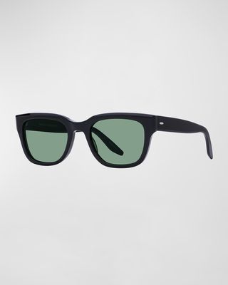 Men's Stax Plastic Rectangle Sunglasses