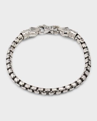 Men's Sterling SIlver Chain Bracelet