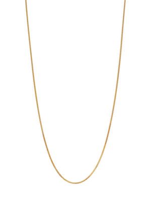 Men's Sterling Silver Chain Necklace - Gold - Gold