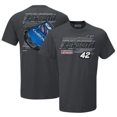 Men's Stewart-Haas Racing Team Collection Charcoal Matt Kenseth Steel Thunder T-Shirt
