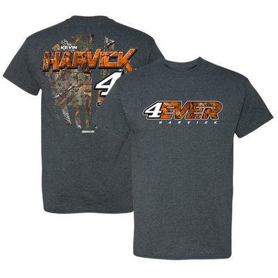 Men's Stewart-Haas Racing Team Collection Heather Charcoal Kevin Harvick Lifestyle T-Shirt
