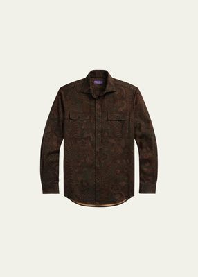 Men's Stewart Paisley Sport Shirt