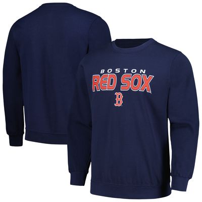Men's Stitches Navy Boston Red Sox Pullover Sweatshirt