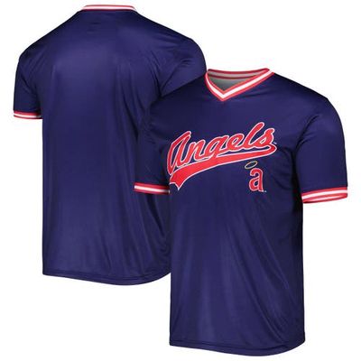 Men's Stitches Navy California Angels Cooperstown Collection Team Jersey