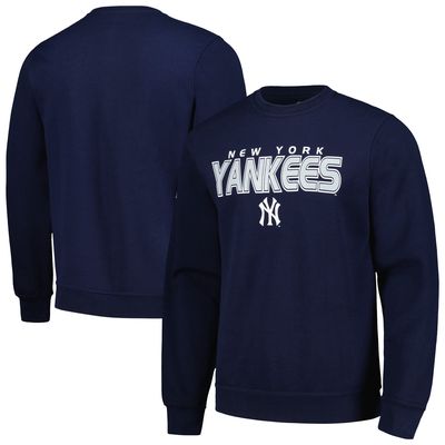 Men's Stitches Navy New York Yankees Pullover Sweatshirt