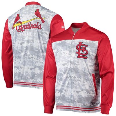 Men's Stitches Red St. Louis Cardinals Camo Full-Zip Jacket