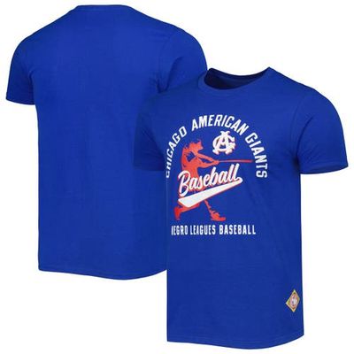 Men's Stitches Royal Chicago American Giants Soft Style T-Shirt
