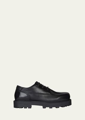 Men's Storm Calf Leather Derby Shoes