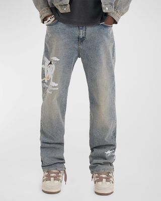 Men's Storms in Heaven Graphic Jeans