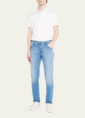 Men's Straight Leg 5-Pocket Jeans