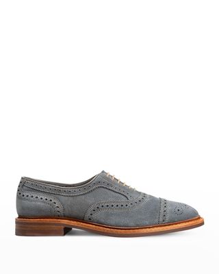 Men's Strandmok Suede Oxford Shoes