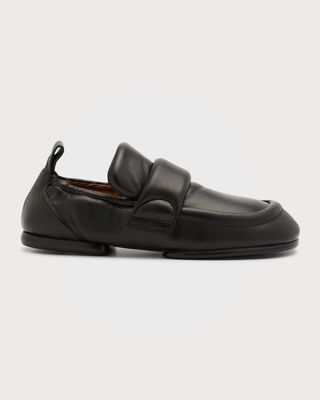 Men's Stretch Leather Loafers