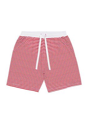 Men's Stripe Jersey Sleep Shorts