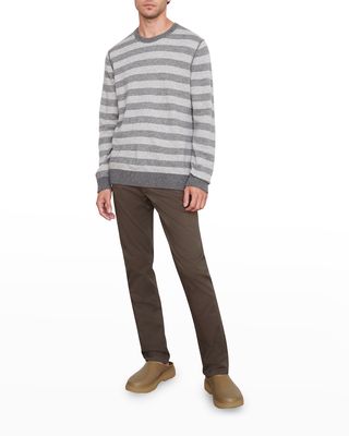 Men's Striped Birdseye Sweatshirt