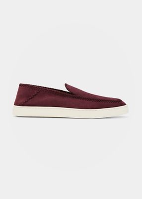 Men's Suede Flat Moccasin Loafers