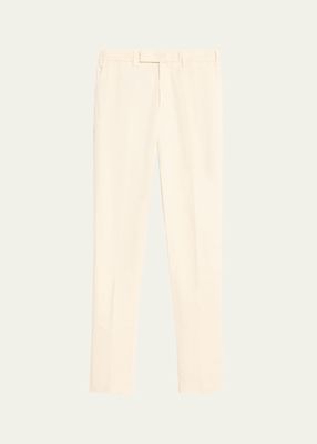 Men's Summer Cotton-Linen Chino Pants