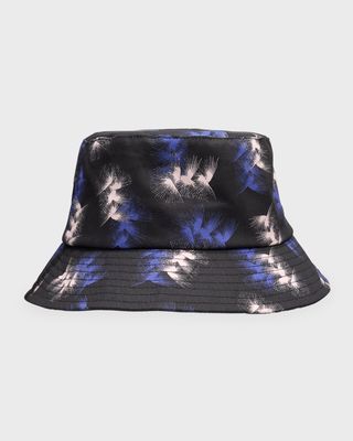 Men's Sunflare-Printed Bucket Hat