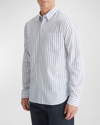 Men's Surf Stripe Button-Down Shirt