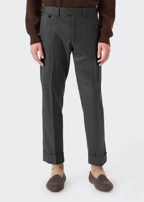 Men's Sustainable Tailored Flannel Pants
