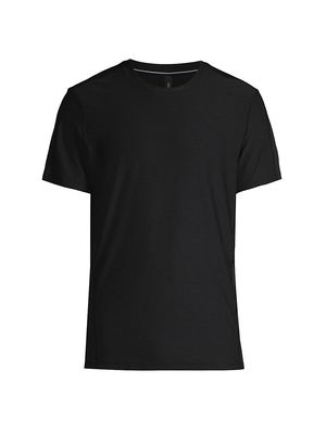 Men's Sweat-Wicking Versatile T-Shirt - Black - Size Small - Black - Size Small