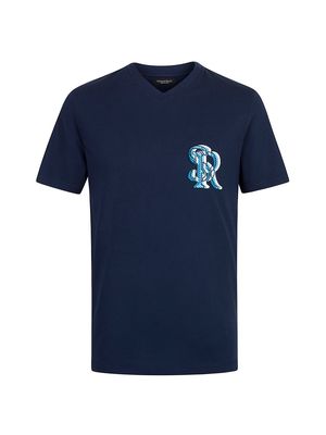 Men's T-Shirt - Blue Ricci - Size XXXL