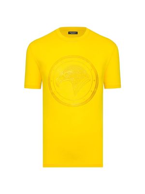 Men's T-Shirt - Yellow - Size XXXXXL