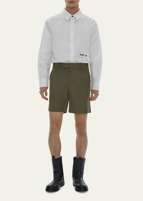 Men's Tailored Cotton Shorts