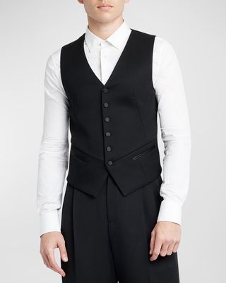 Men's Tailored Wool Vest