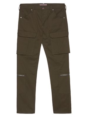 Men's Tapered Cargo Pants - Verona Green - Size 29