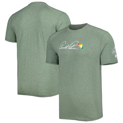 Men's tasc Performance Heather Green Arnold Palmer Invitational Carrollton Tri-Blend T-Shirt