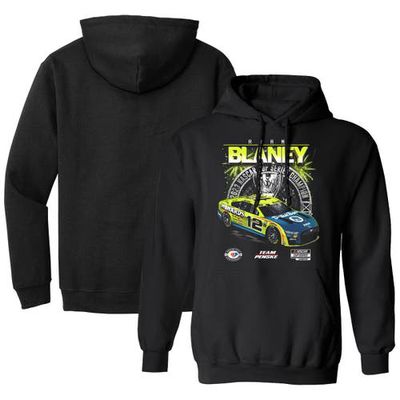 Men's Team Penske Black Ryan Blaney 2023 NASCAR Cup Series Champion Official Pullover Hoodie