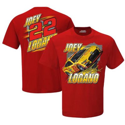 Men's Team Penske Red Joey Logano Blister T-Shirt