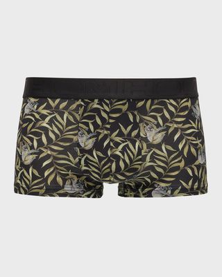 Men's Ted Printed Trunks