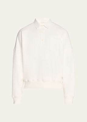 Men's Terry Dende Polo Sweatshirt