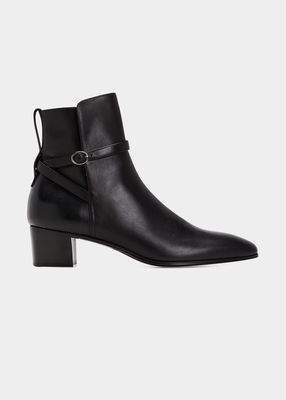 Men's Terry Jodhpur Leather Ankle Boots