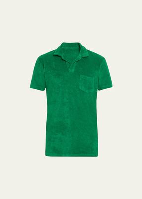 Men's Terry Resort Polo Shirt