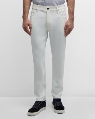 Men's Textured 5-Pocket Pants