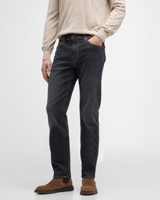 Men's The Brixton Straight-Leg Denim Jeans
