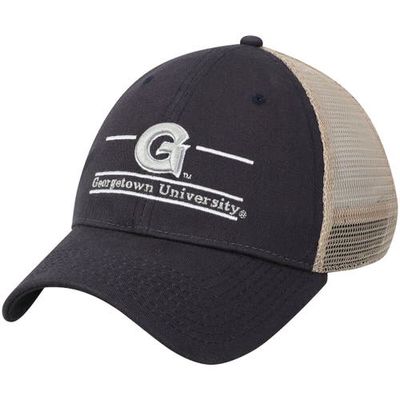 Men's The Game Navy Georgetown Hoyas Split Bar Trucker Adjustable Hat
