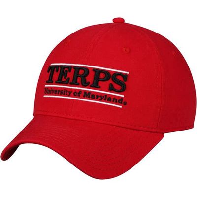 Men's The Game Red Maryland Terrapins Terps Classic Bar Unstructured Adjustable Hat