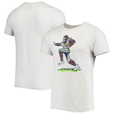 Men's THE GREAT PNW Silver Seattle Seahawks Squatchback T-Shirt