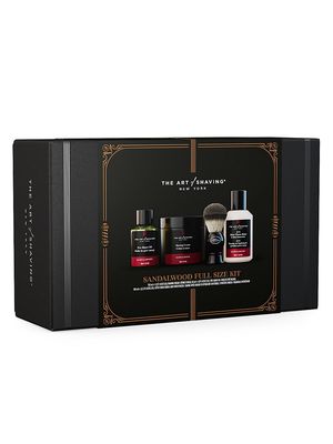 Men's The Sandalwood Collection 4-Piece Perfect Shave Kit