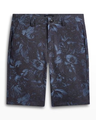 Men's Theo OoohCotton Tech Shorts - Floral