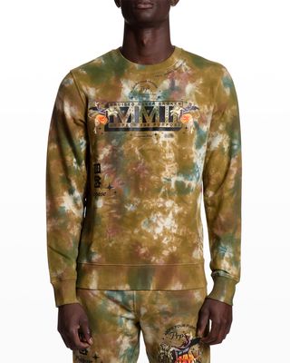 Men's Tie-Dye Logo Sweatshirt