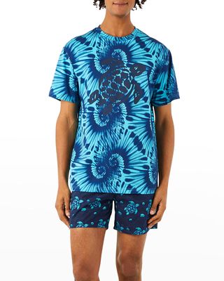Men's Tie-Dye Turtles T-Shirt