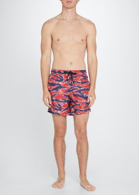 Men's Tiger Camo Swim Shorts