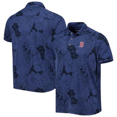 Men's Tommy Bahama Navy Boston Red Sox Blooms Polo